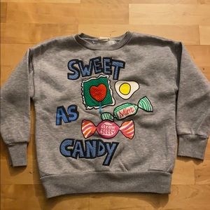 Zara Girls Collection Candy Hoodie  Sz 7